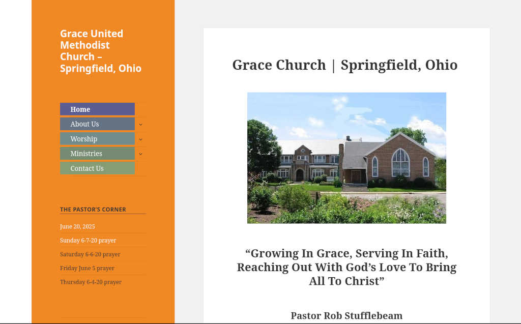 Grace United Methodist Church Website